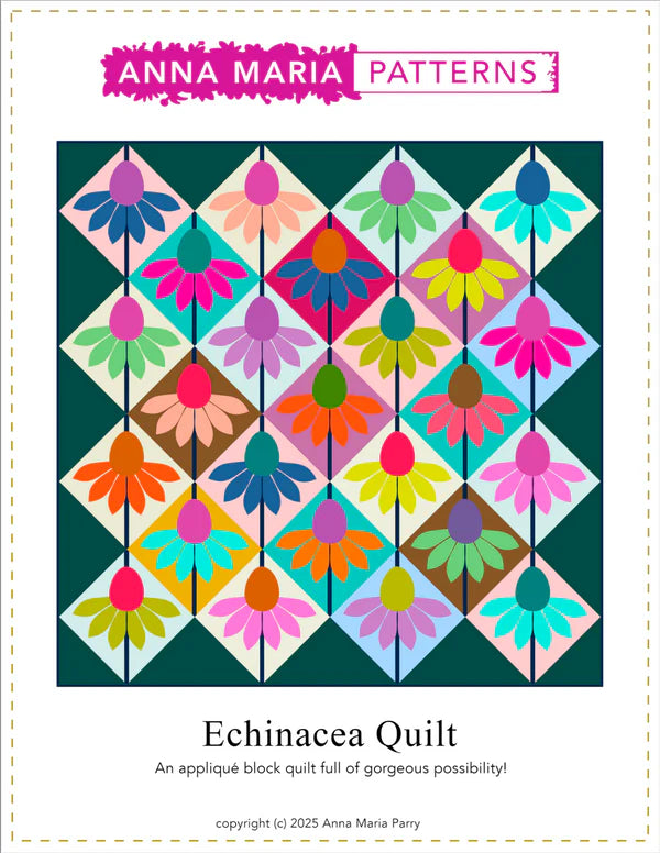 What is Heather Working On? The Echinacea Quilt